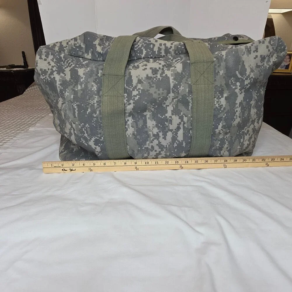 US Army Digital Camo Large Tote Bag